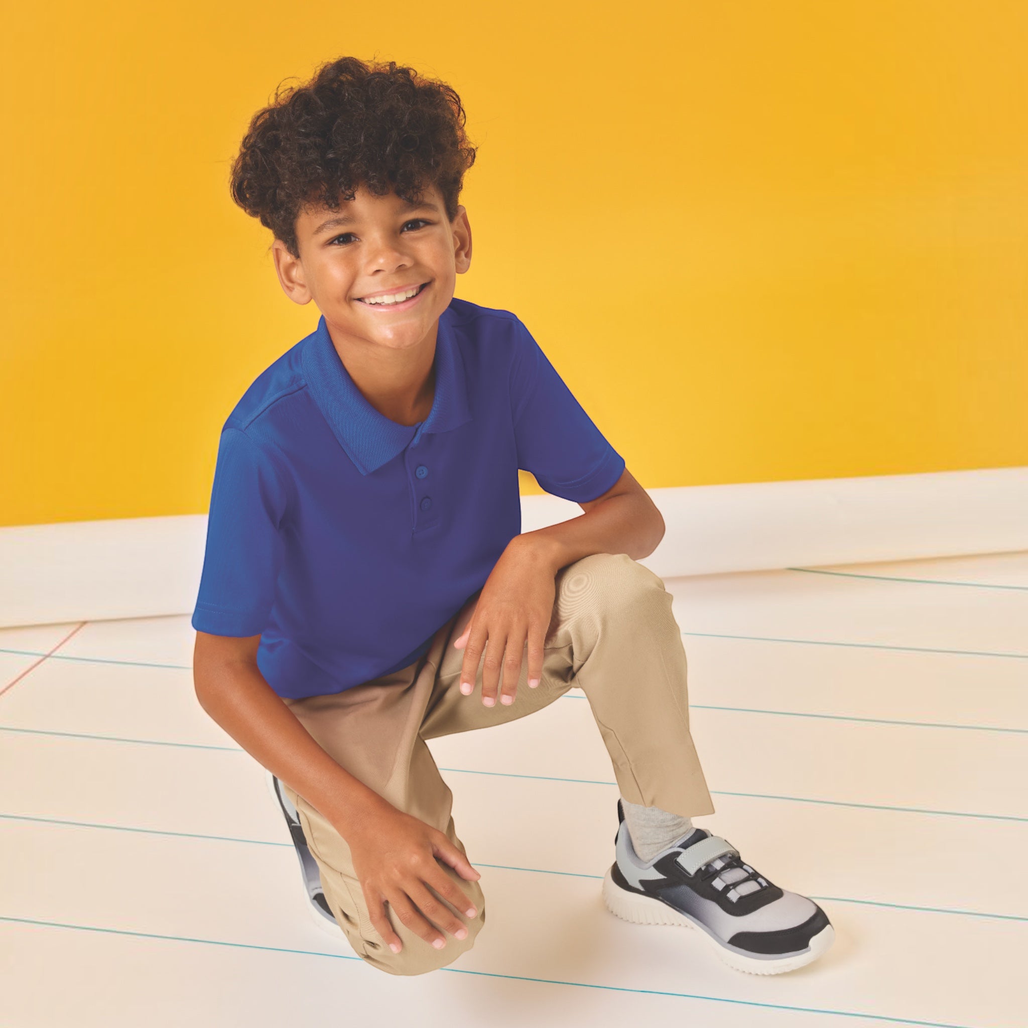 Youth Unisex Moisture Wicking Polo