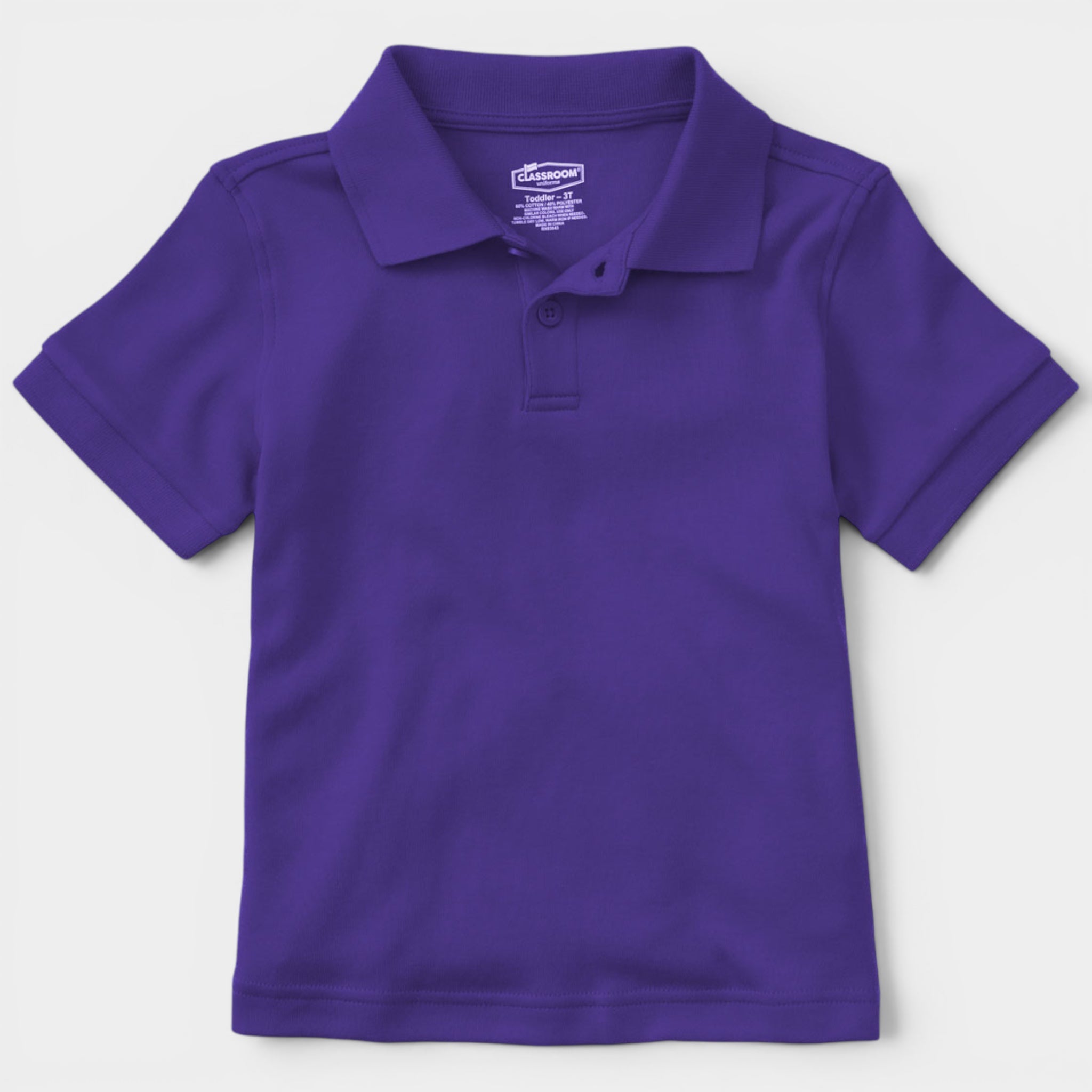 Preschool Short Sleeve Interlock Polo