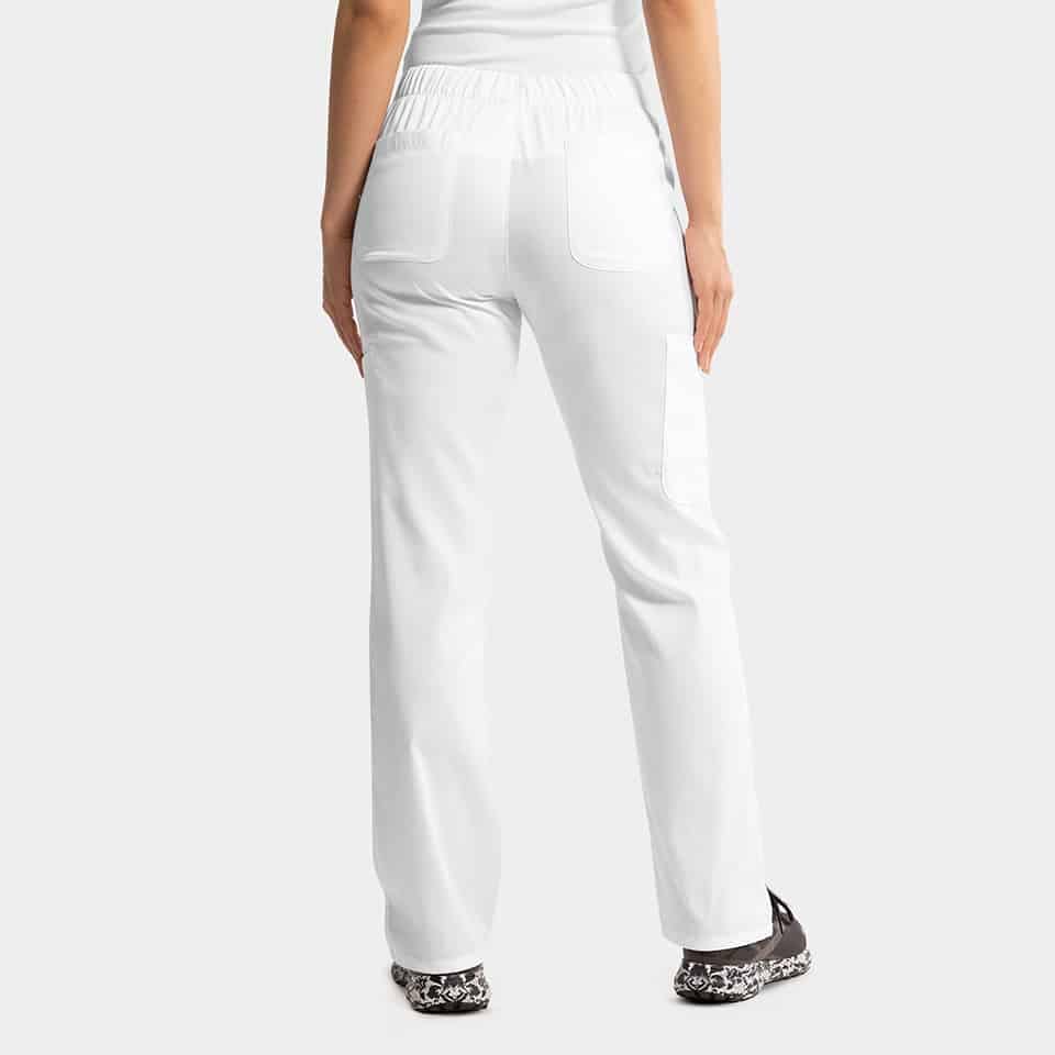 Women's Full Elastic Waistband Pant | 6801