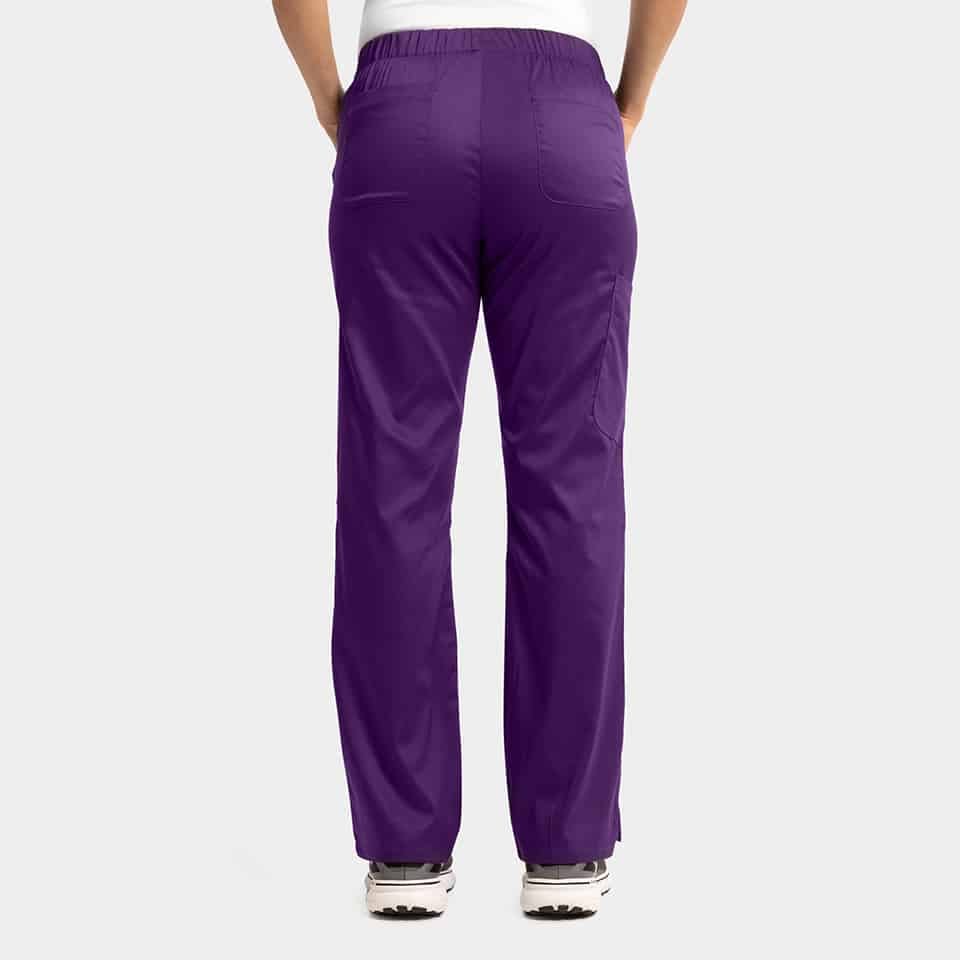 Women's Full Elastic Waistband Pant | 6801