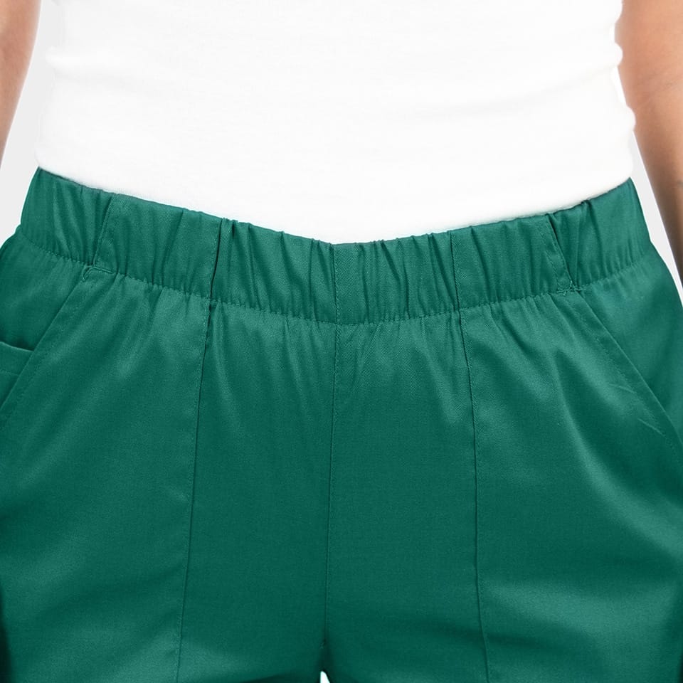 Women's Full Elastic Waistband Pant | 6801