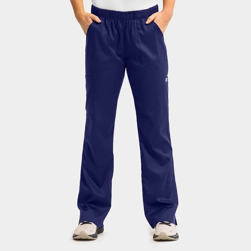 Women's Full Elastic Waistband Pant | 6801