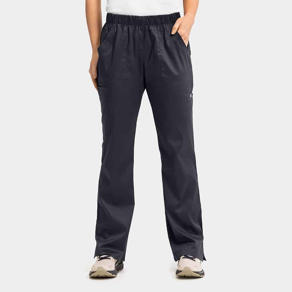 Women's Full Elastic Waistband Pant | 6801
