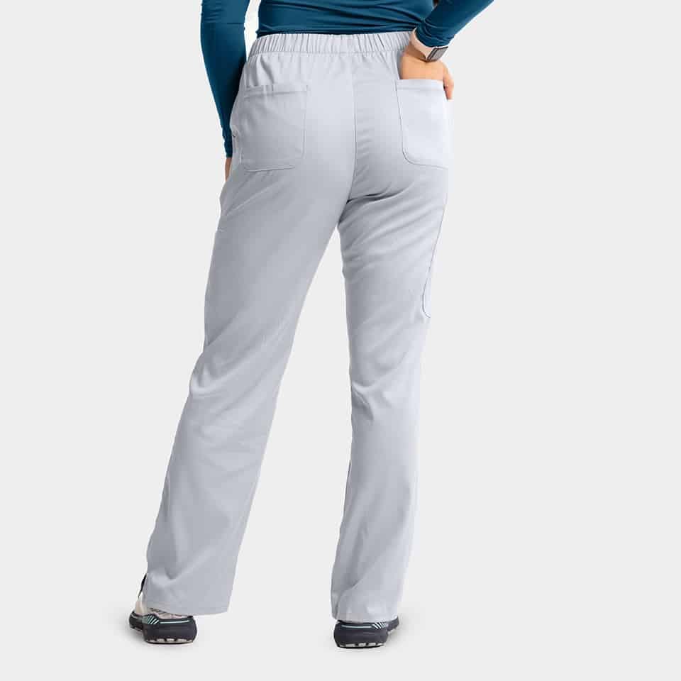 Women's Full Elastic Waistband Pant | 6801