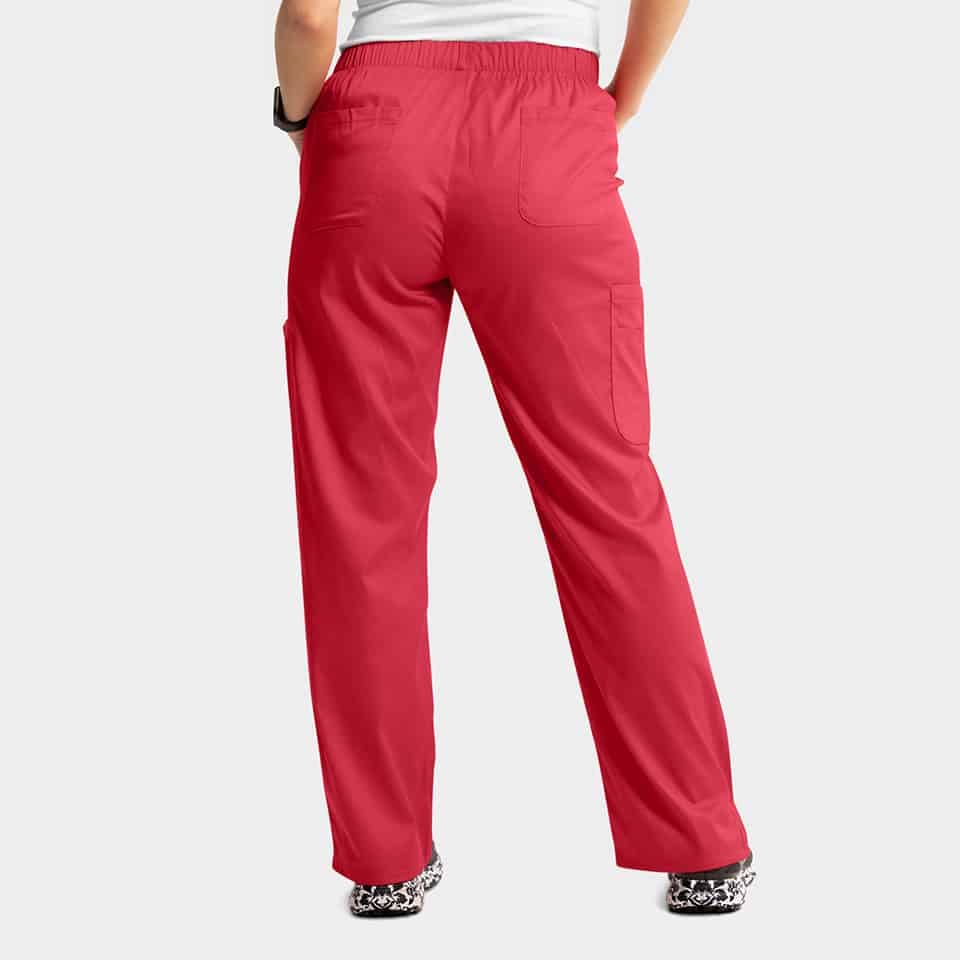 Women's Full Elastic Waistband Pant | 6801