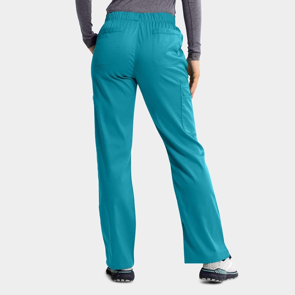 Women's Full Elastic Waistband Pant | 6801