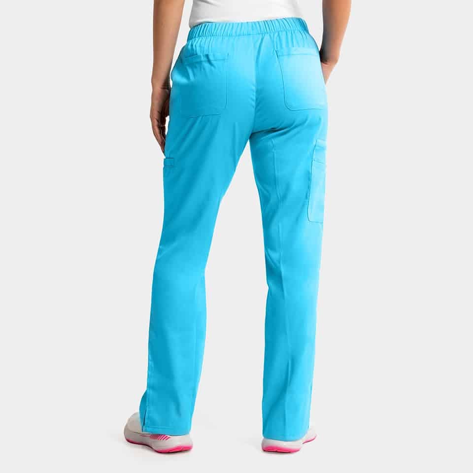 Women's Full Elastic Waistband Pant | 6801