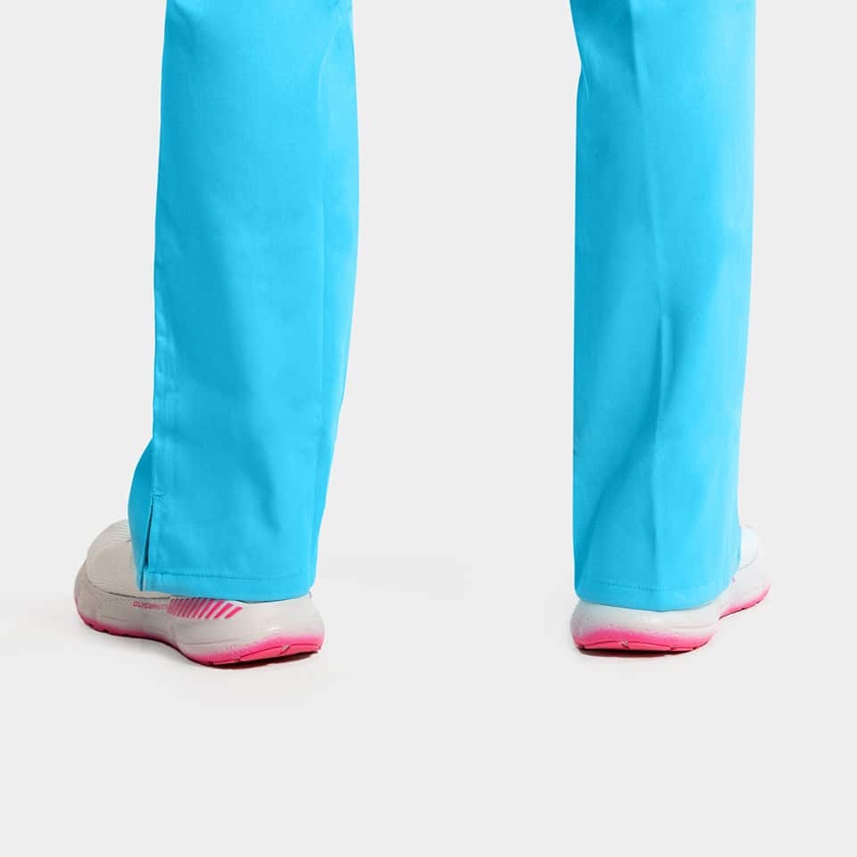 Women's Full Elastic Waistband Pant | 6801