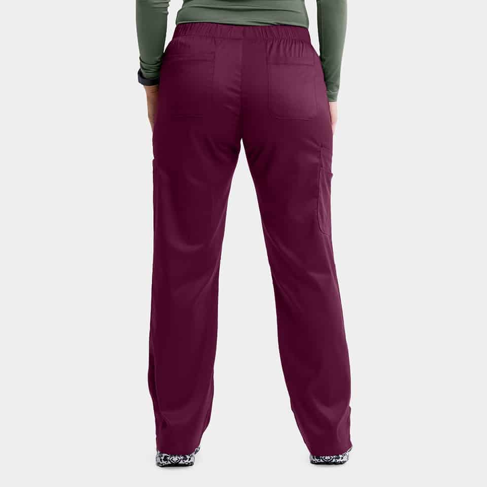 Women's Full Elastic Waistband Pant | 6801