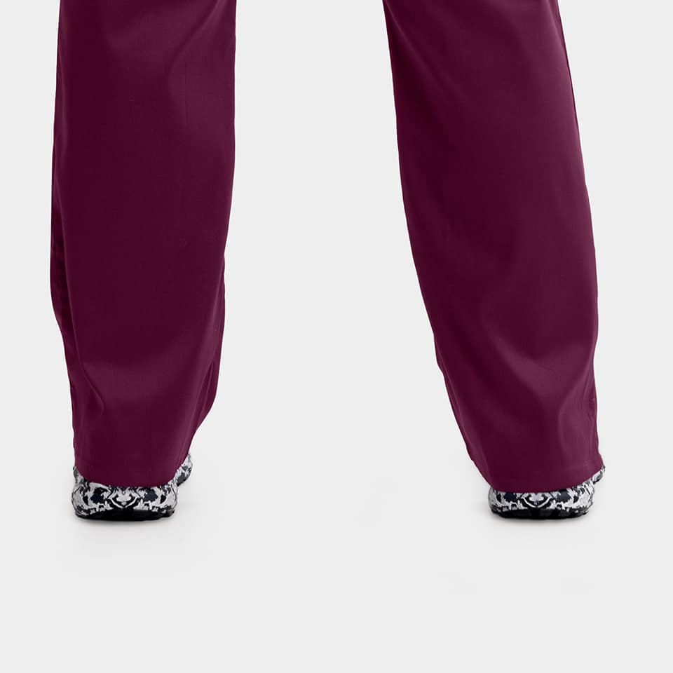 Women's Full Elastic Waistband Pant | 6801