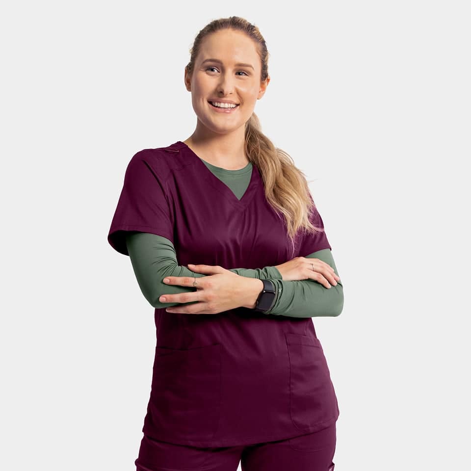 Women's V-Neck Top | 2801