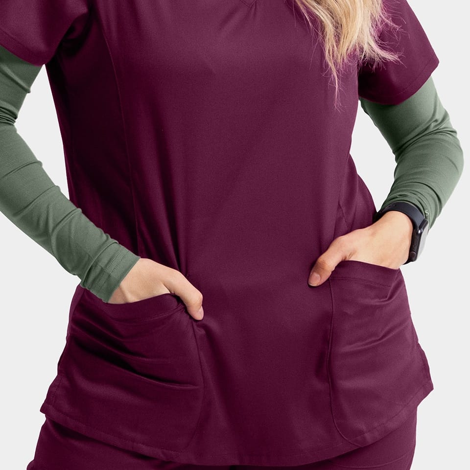 Women's V-Neck Top | 2801