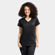 Women's Mock Wrap Knit Side Top | 2803