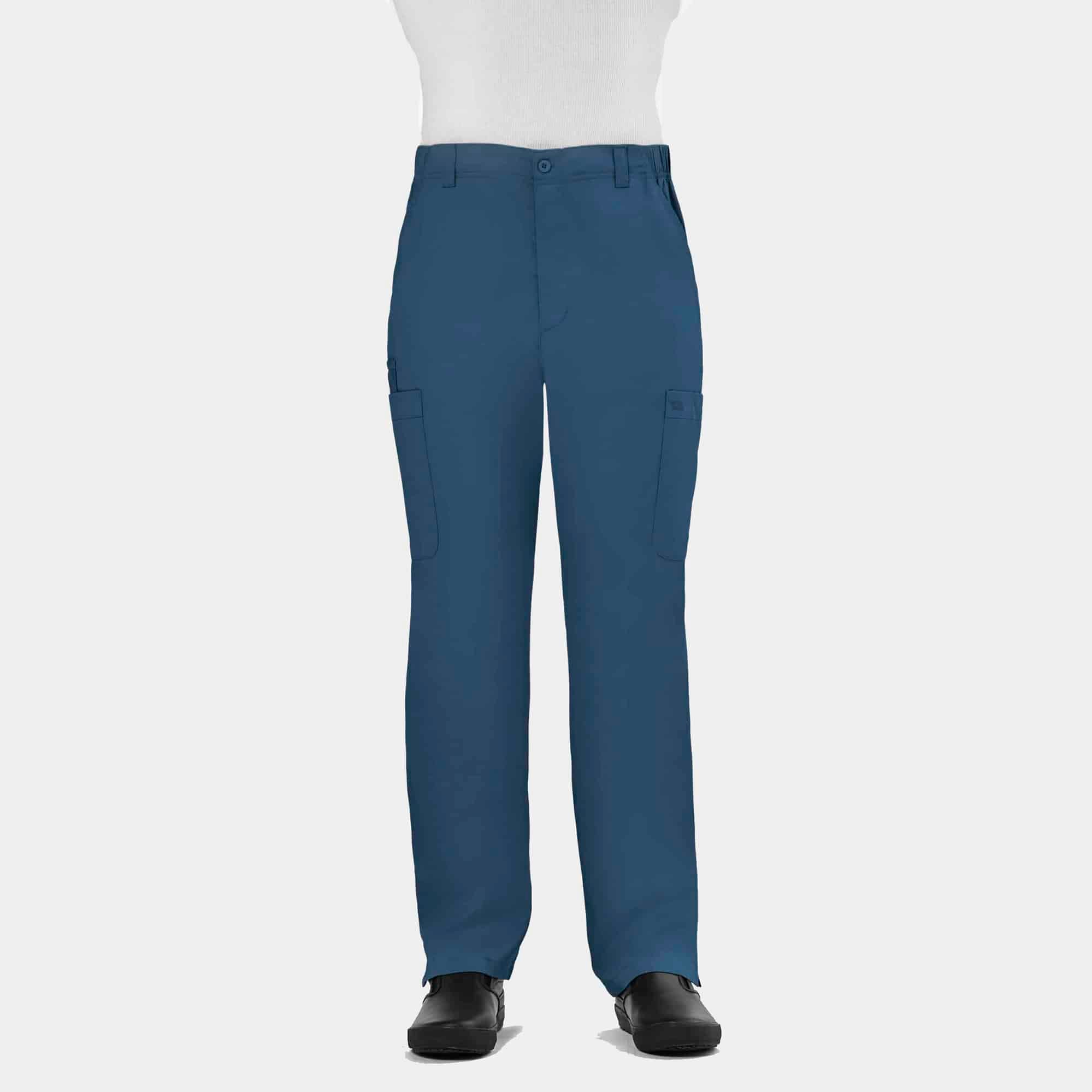 Men's Half Elastic Waistband Pant | 6851
