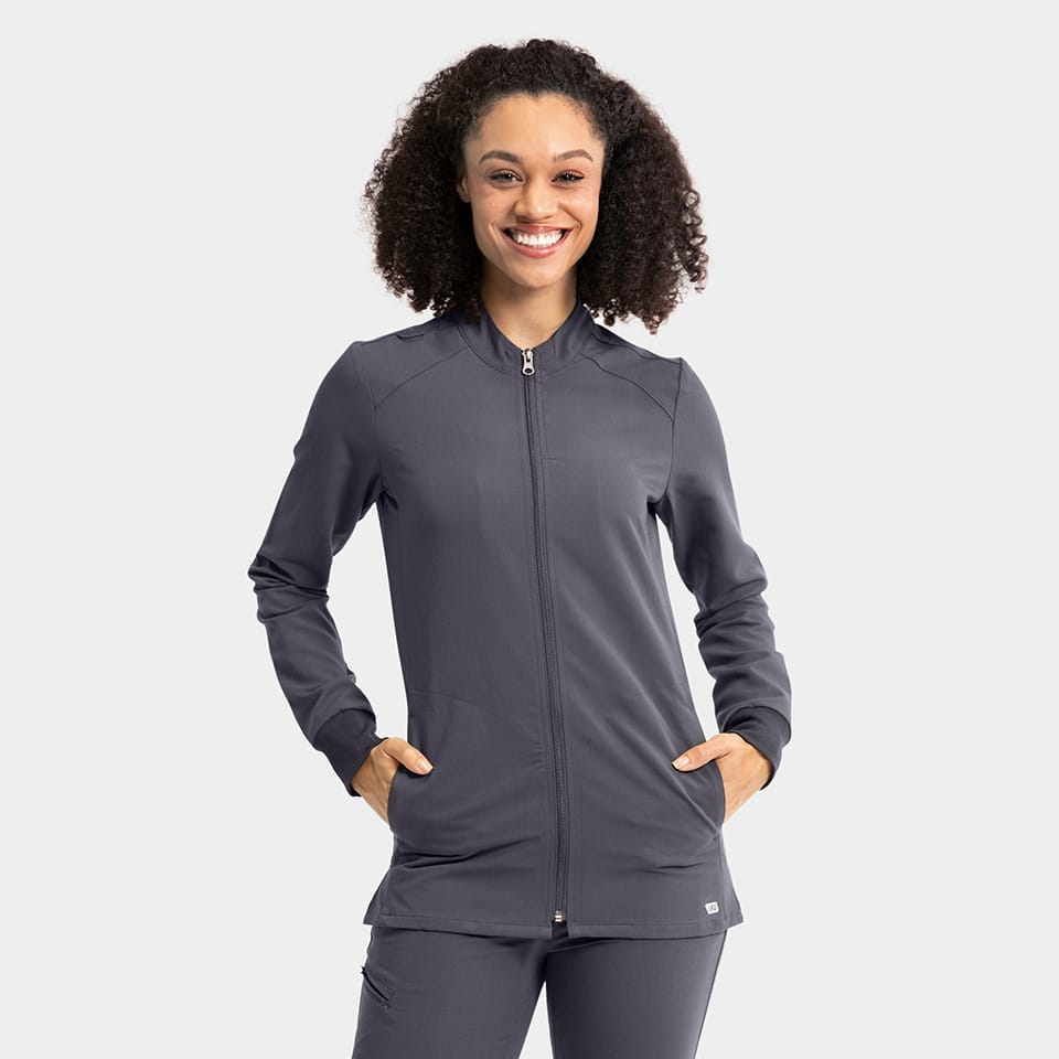 Women's Side Pocket Warm-Up Jacket  | 3811