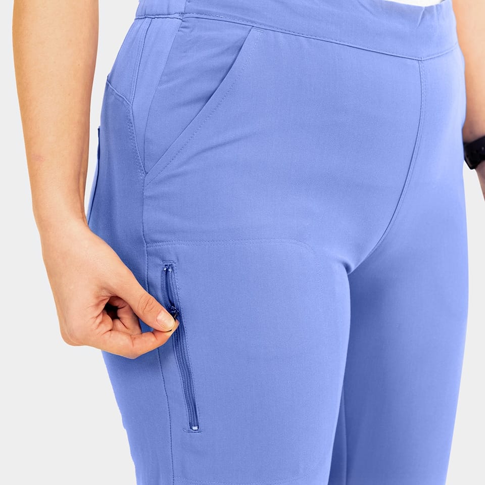 Women's Half Knit Waistband Tapered-Leg Pant | 7801