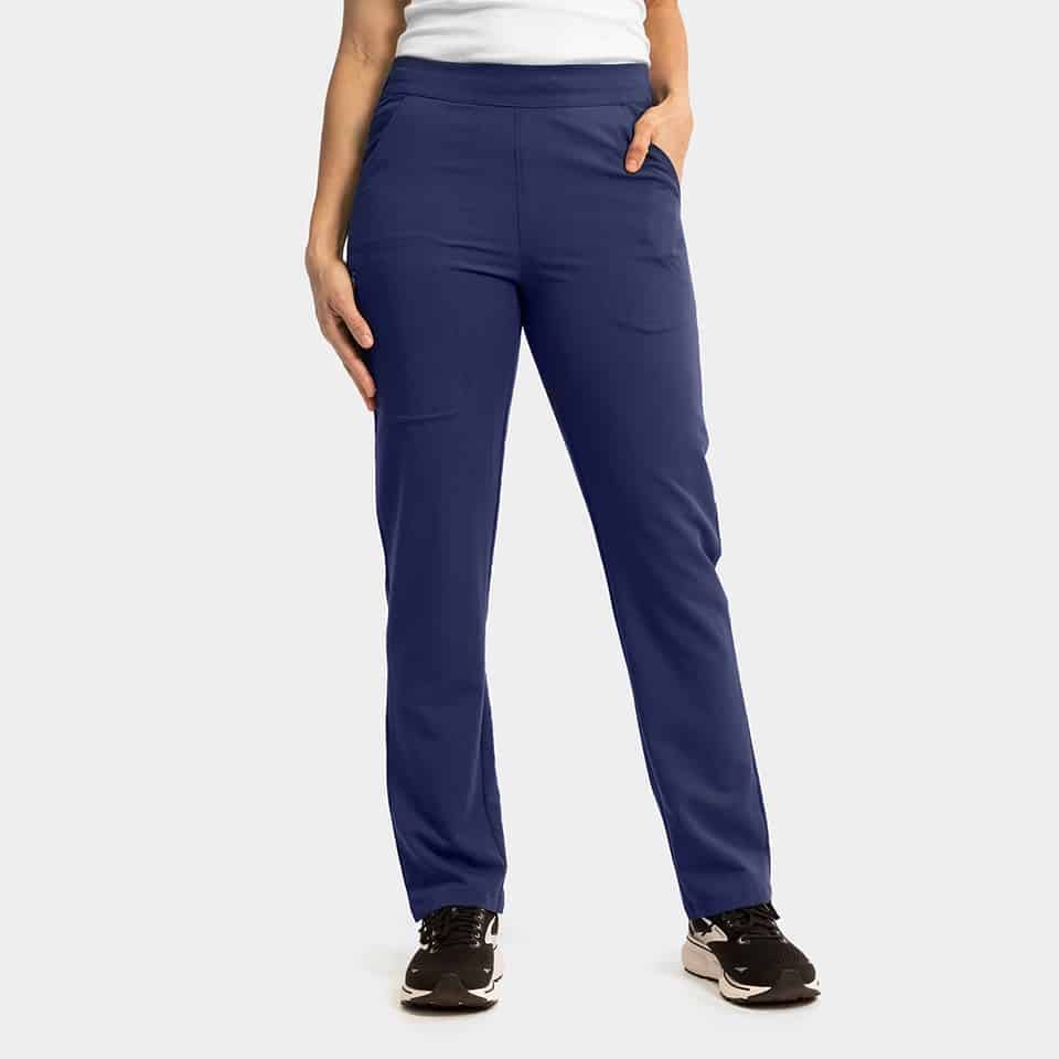 Women's Half Knit Waistband Tapered-Leg Pant | 7801
