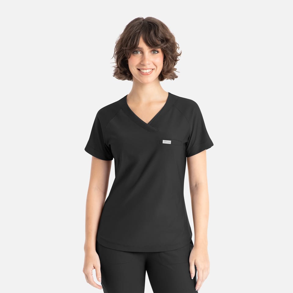 Luna Raglan Scrub Top | 2502