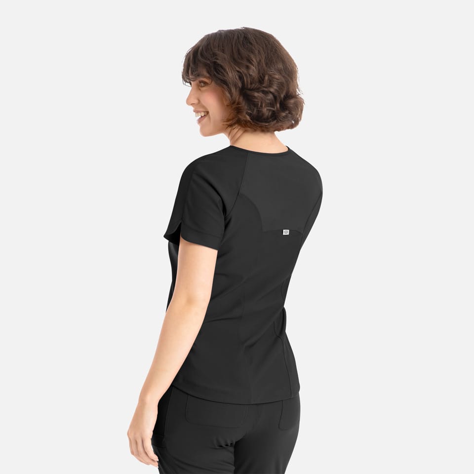 Luna Raglan Scrub Top | 2502