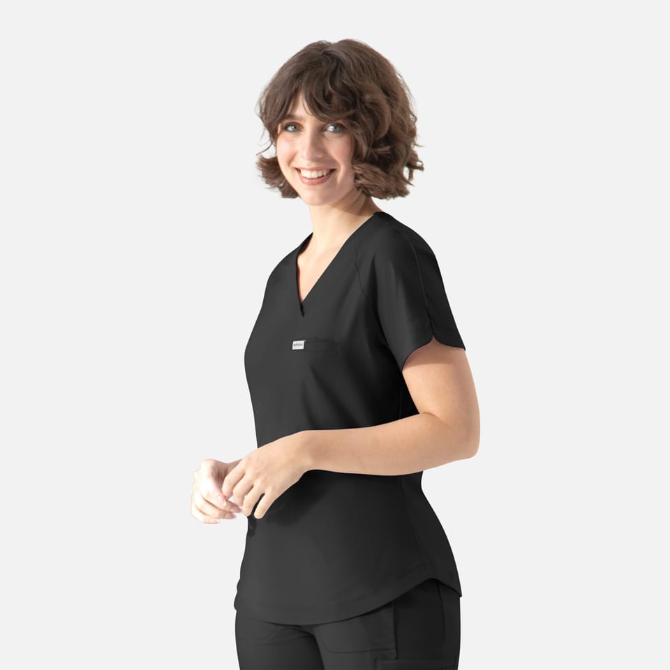 Luna Raglan Scrub Top | 2502