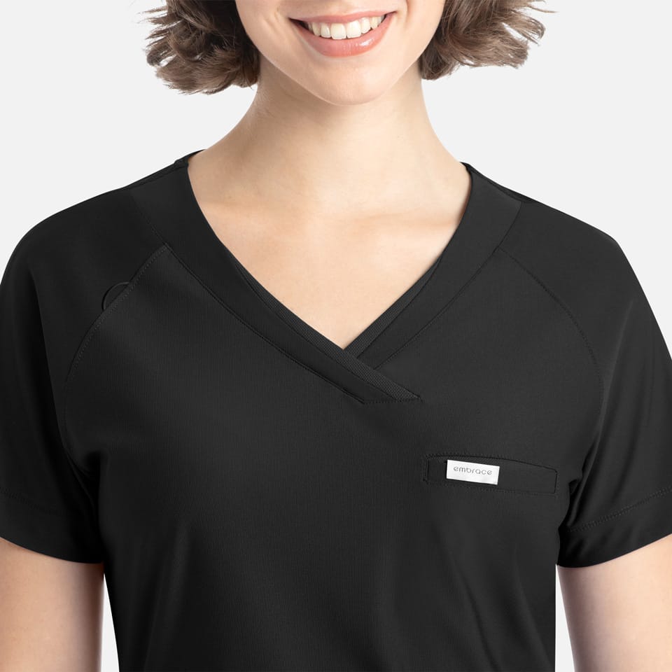 Luna Raglan Scrub Top | 2502