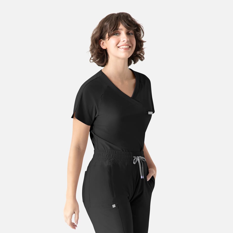 Luna Raglan Scrub Top | 2502