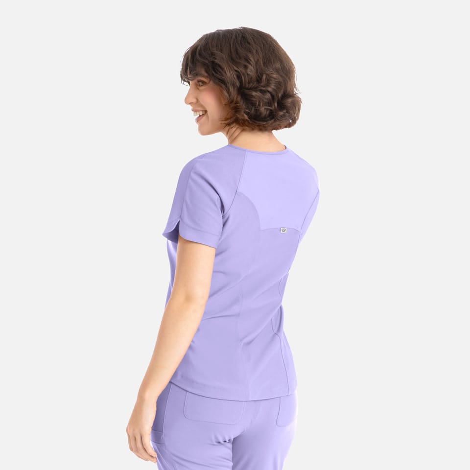 Luna Raglan Scrub Top | 2502