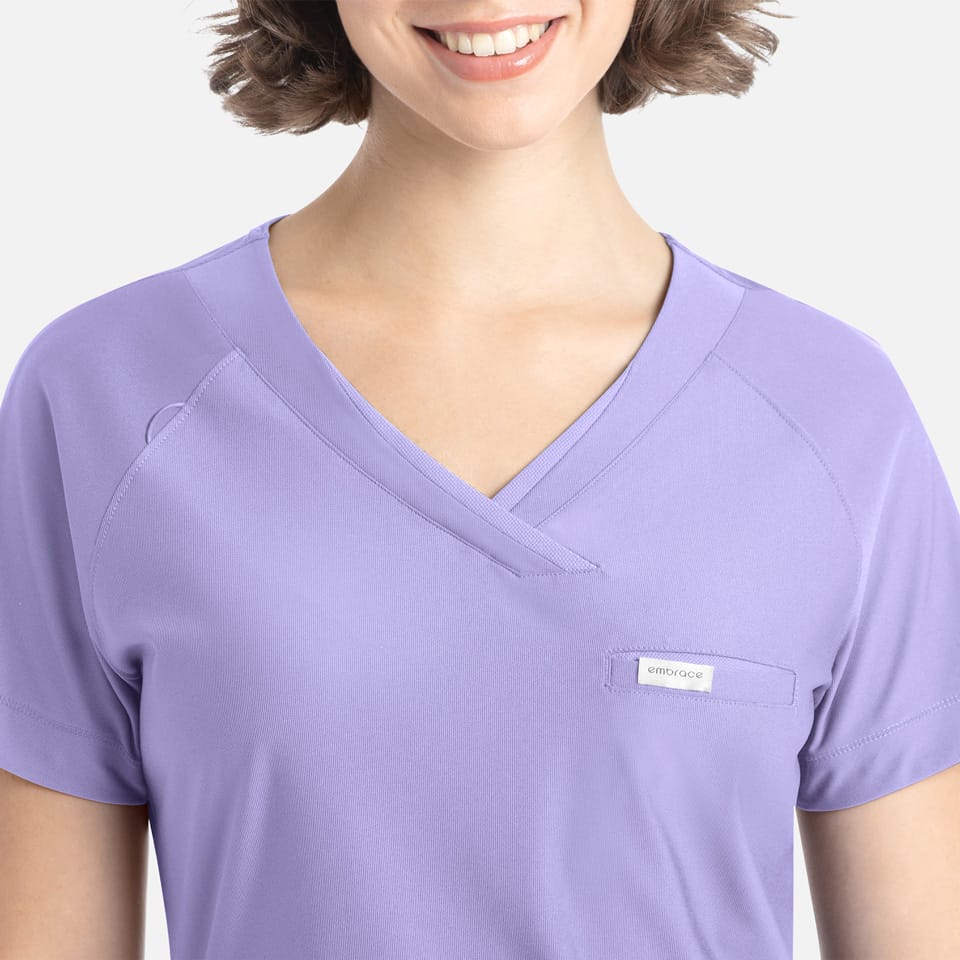 Luna Raglan Scrub Top | 2502