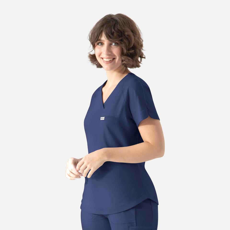 Luna Raglan Scrub Top | 2502