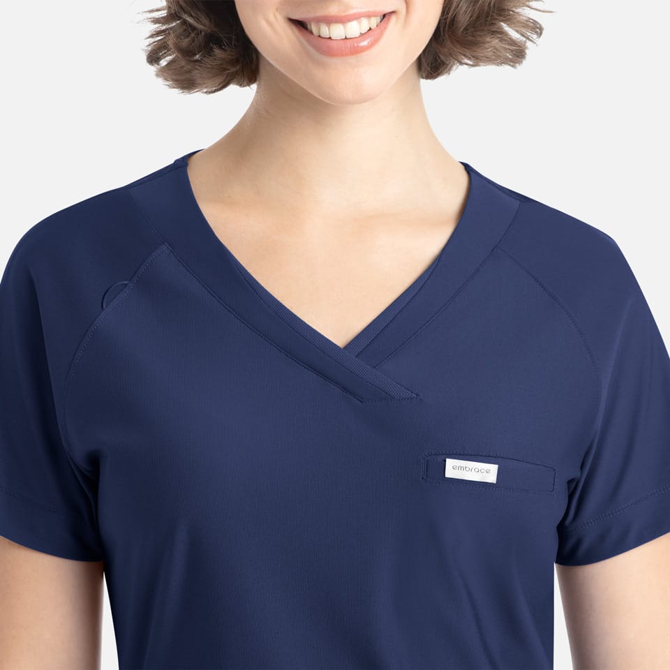 Luna Raglan Scrub Top | 2502