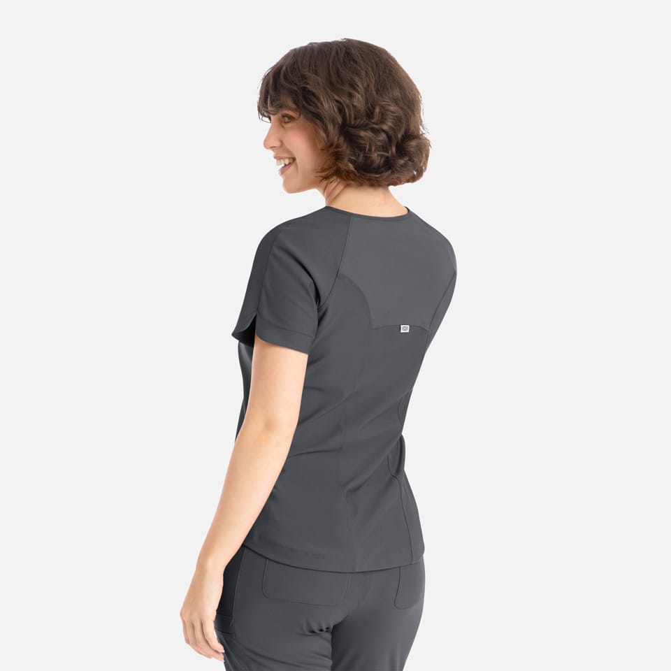 Luna Raglan Scrub Top | 2502
