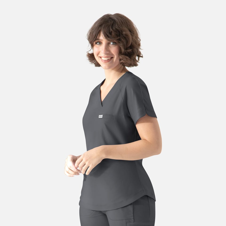 Luna Raglan Scrub Top | 2502