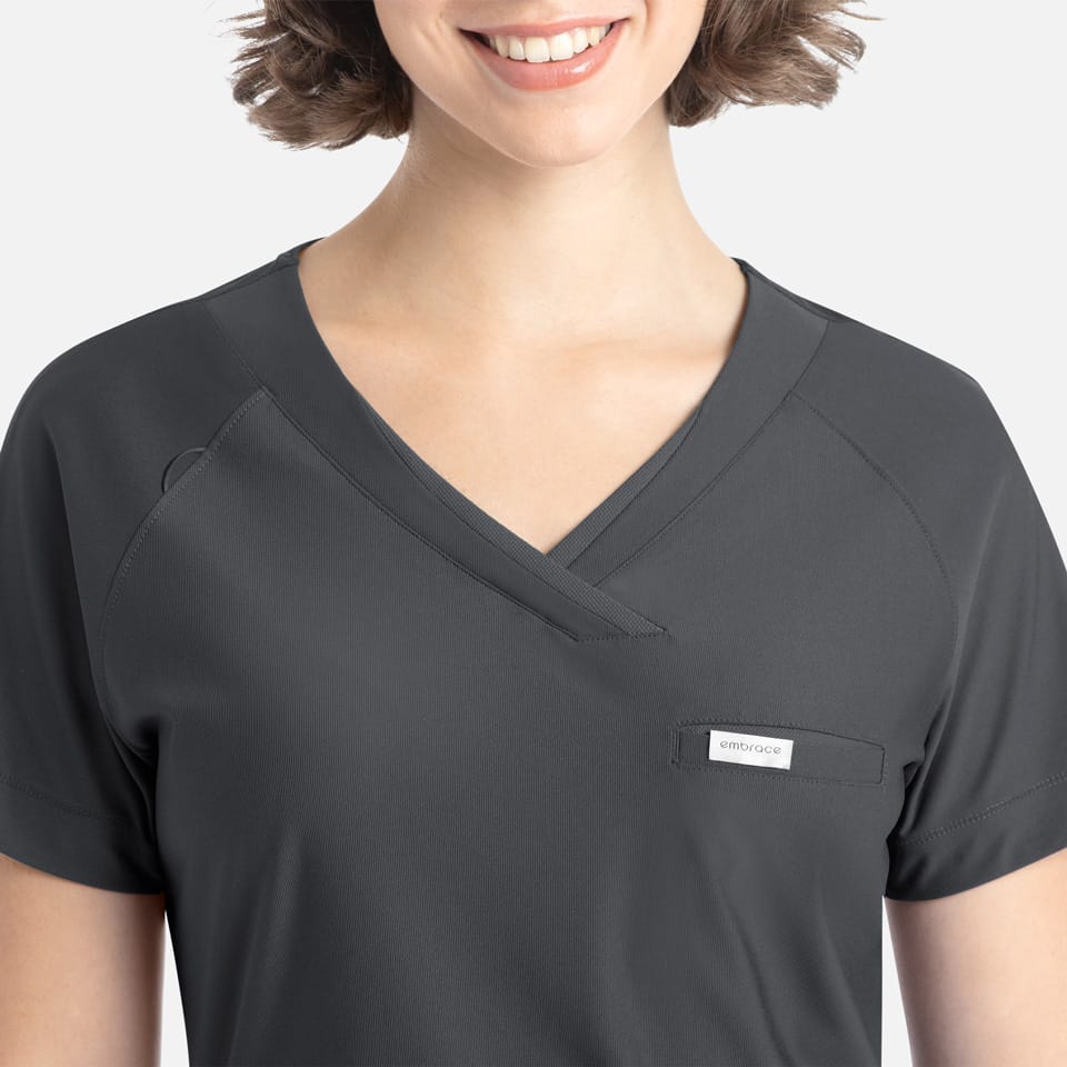 Luna Raglan Scrub Top | 2502