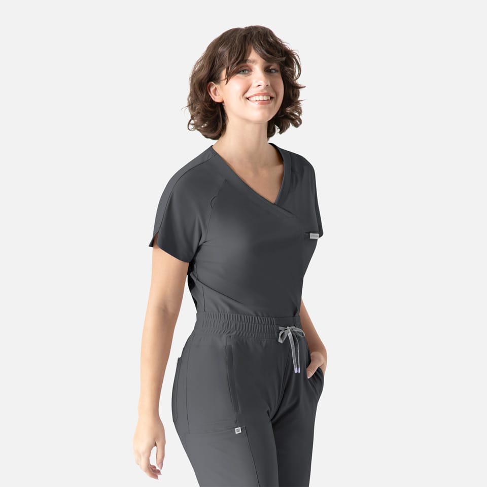 Luna Raglan Scrub Top | 2502