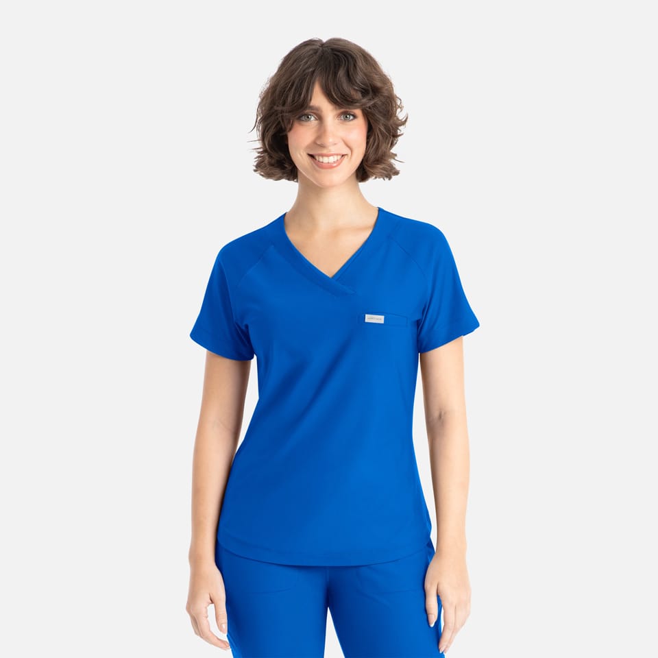 Luna Raglan Scrub Top | 2502
