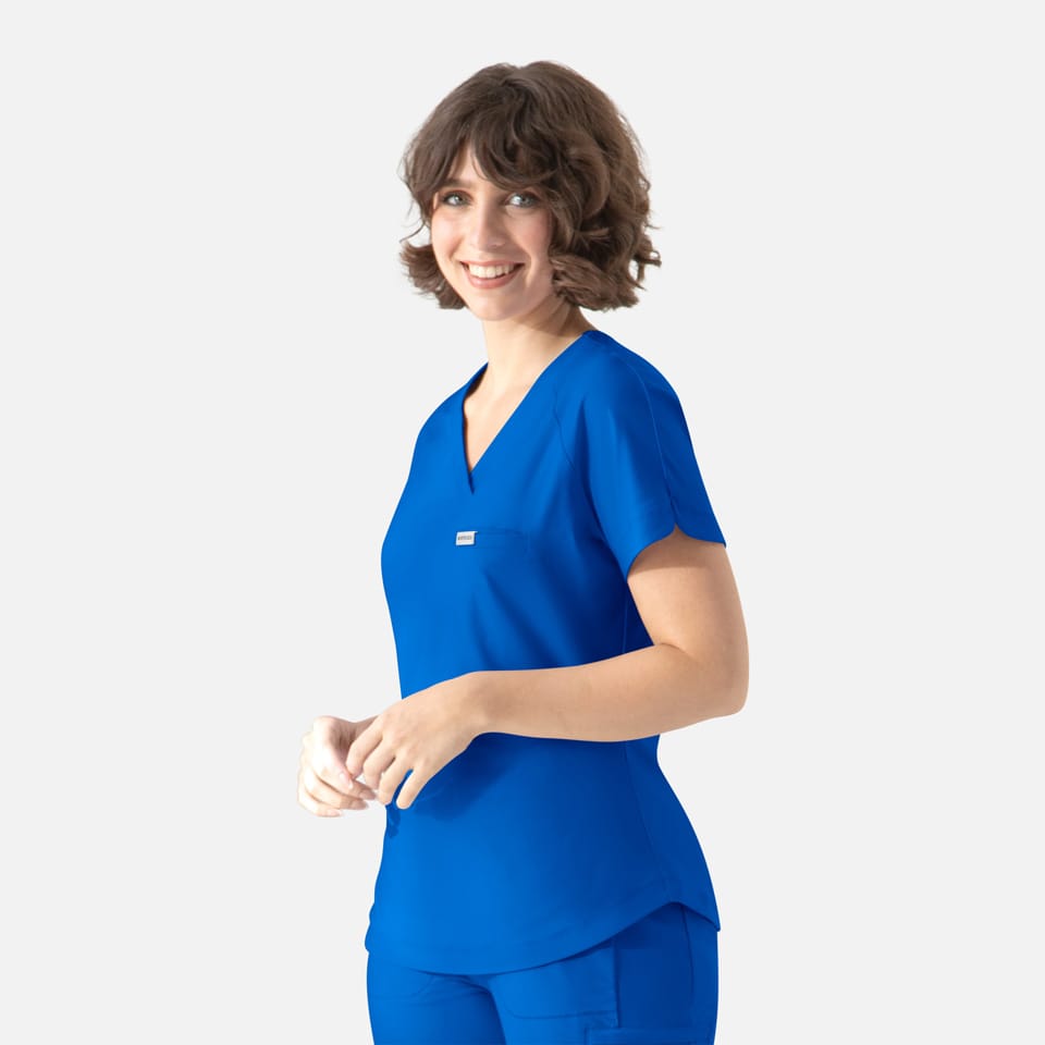 Luna Raglan Scrub Top | 2502
