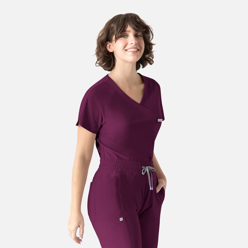 Luna Raglan Scrub Top | 2502
