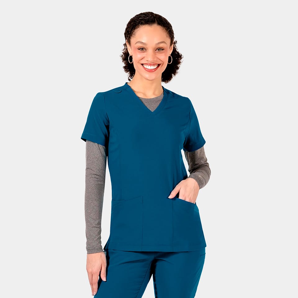 Women's V-Neck Top | 4801