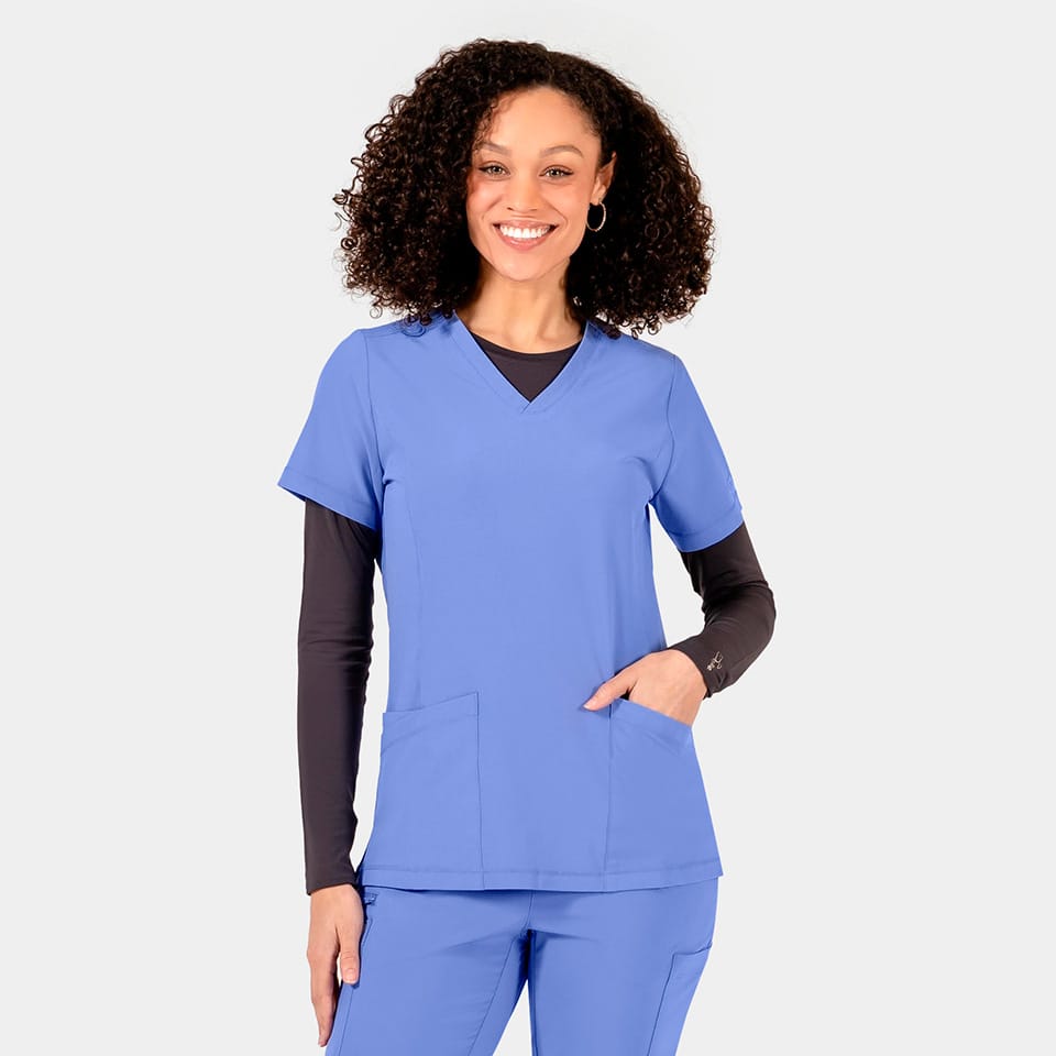 Women's V-Neck Top | 4801