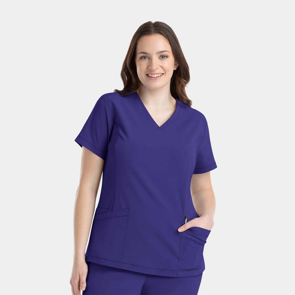 Women's V-Neck Top | 4801