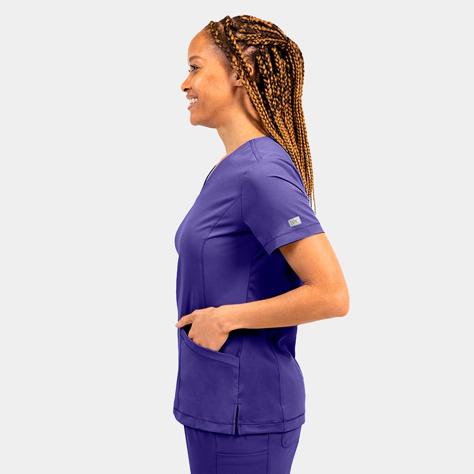 Women's V-Neck Top | 4801