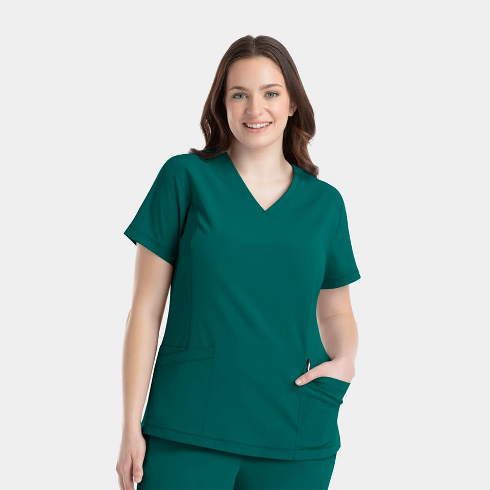Women's V-Neck Top | 4801