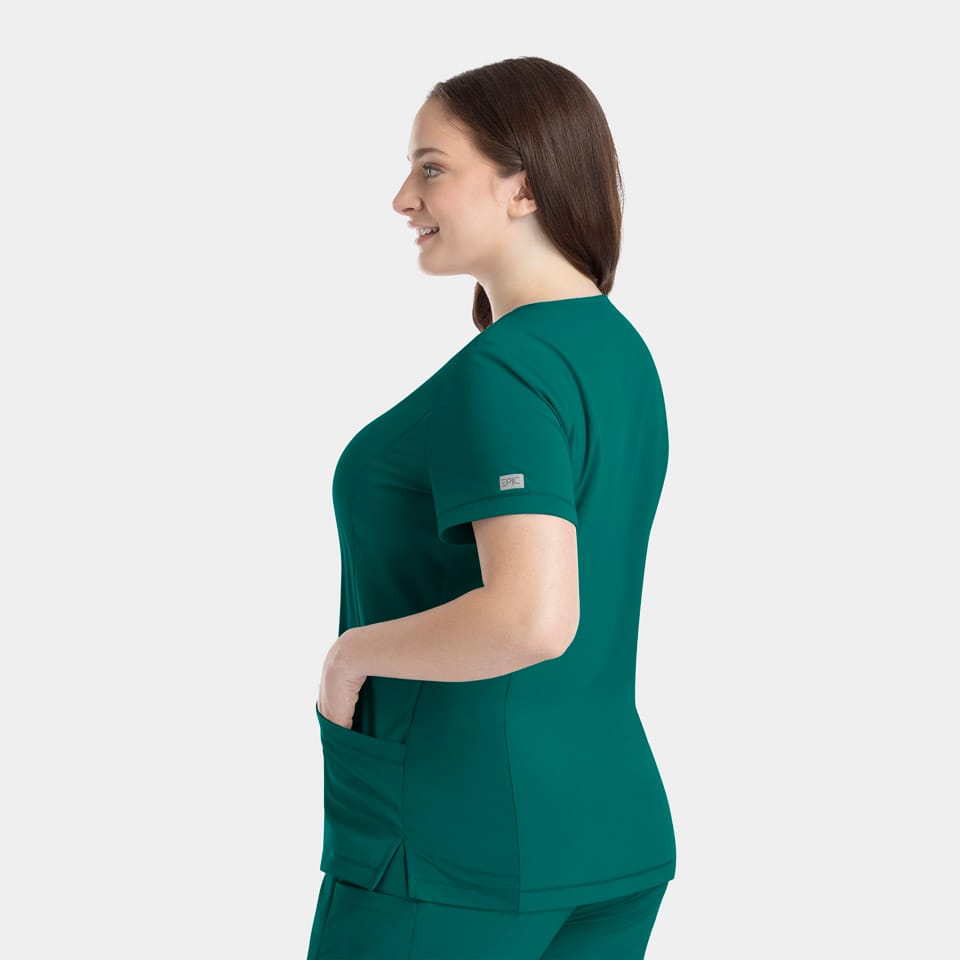 Women's V-Neck Top | 4801