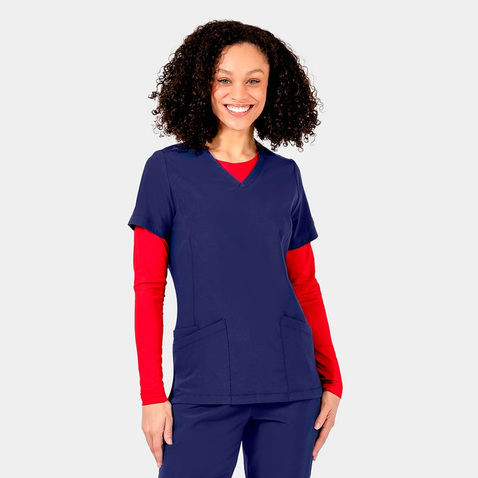 Women's V-Neck Top | 4801