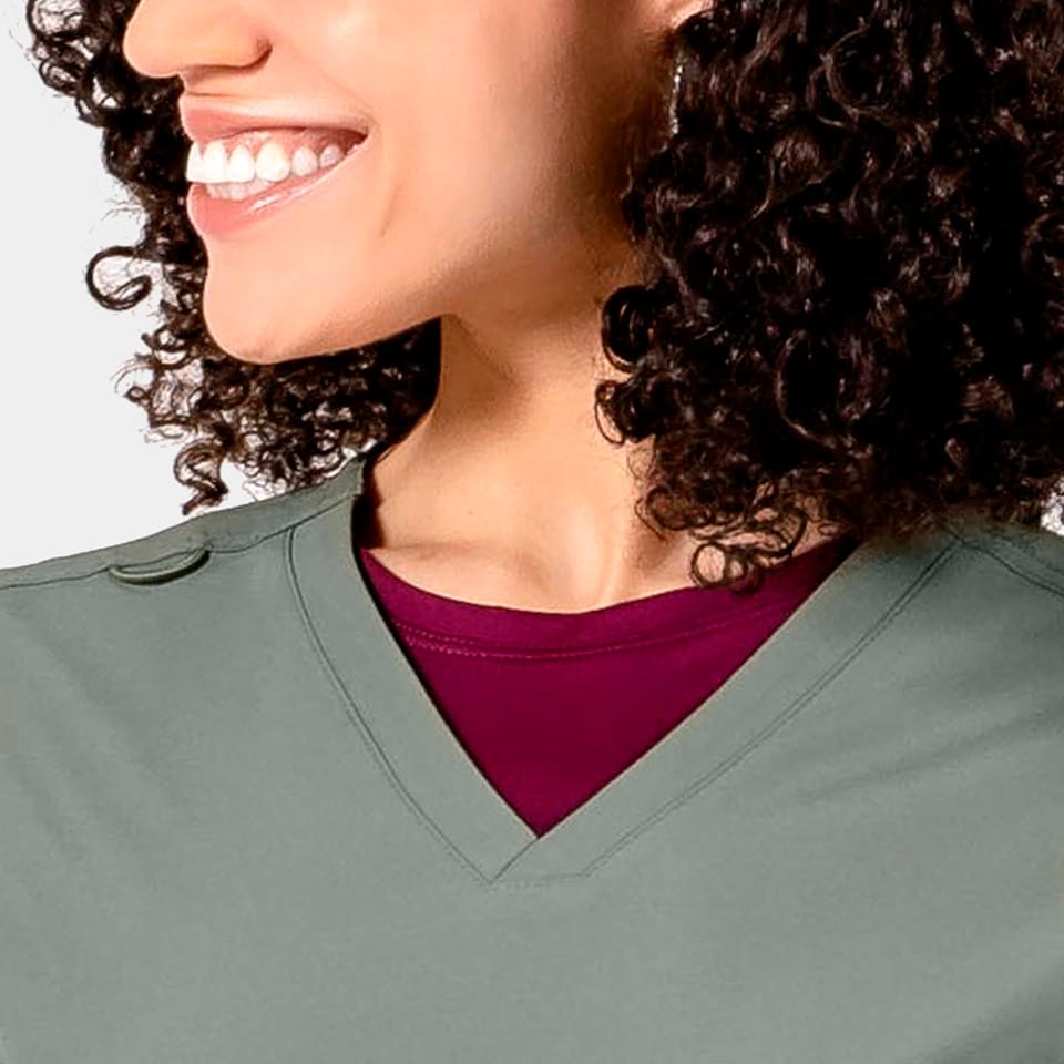 Women's V-Neck Top | 4801
