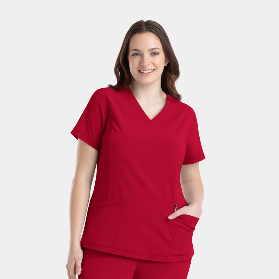 Women's V-Neck Top | 4801