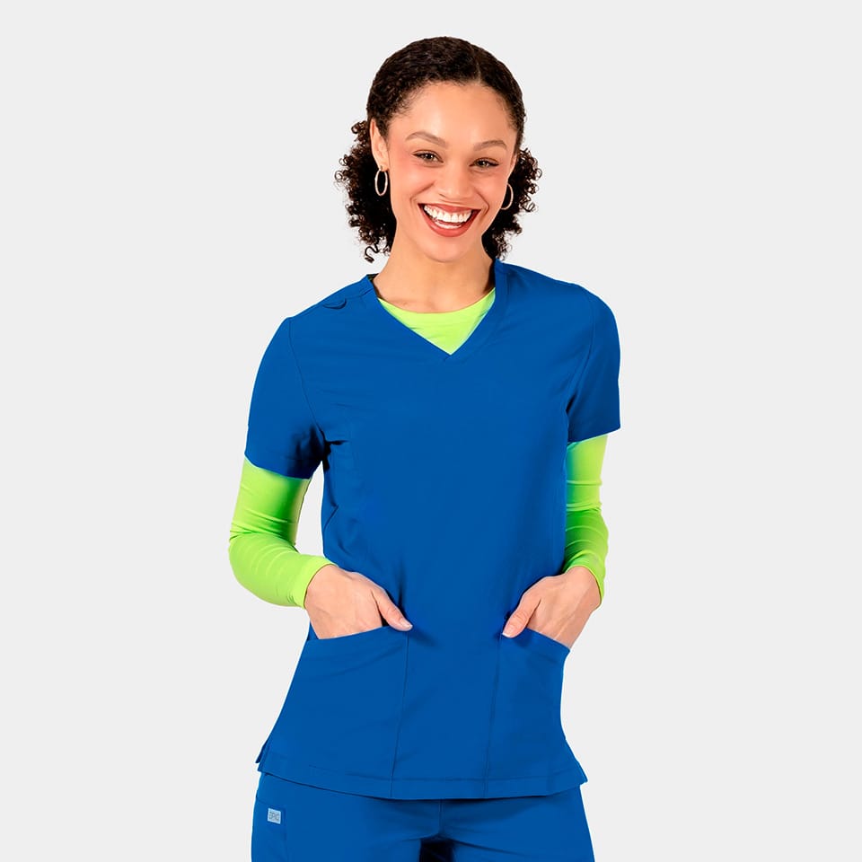 Women's V-Neck Top | 4801