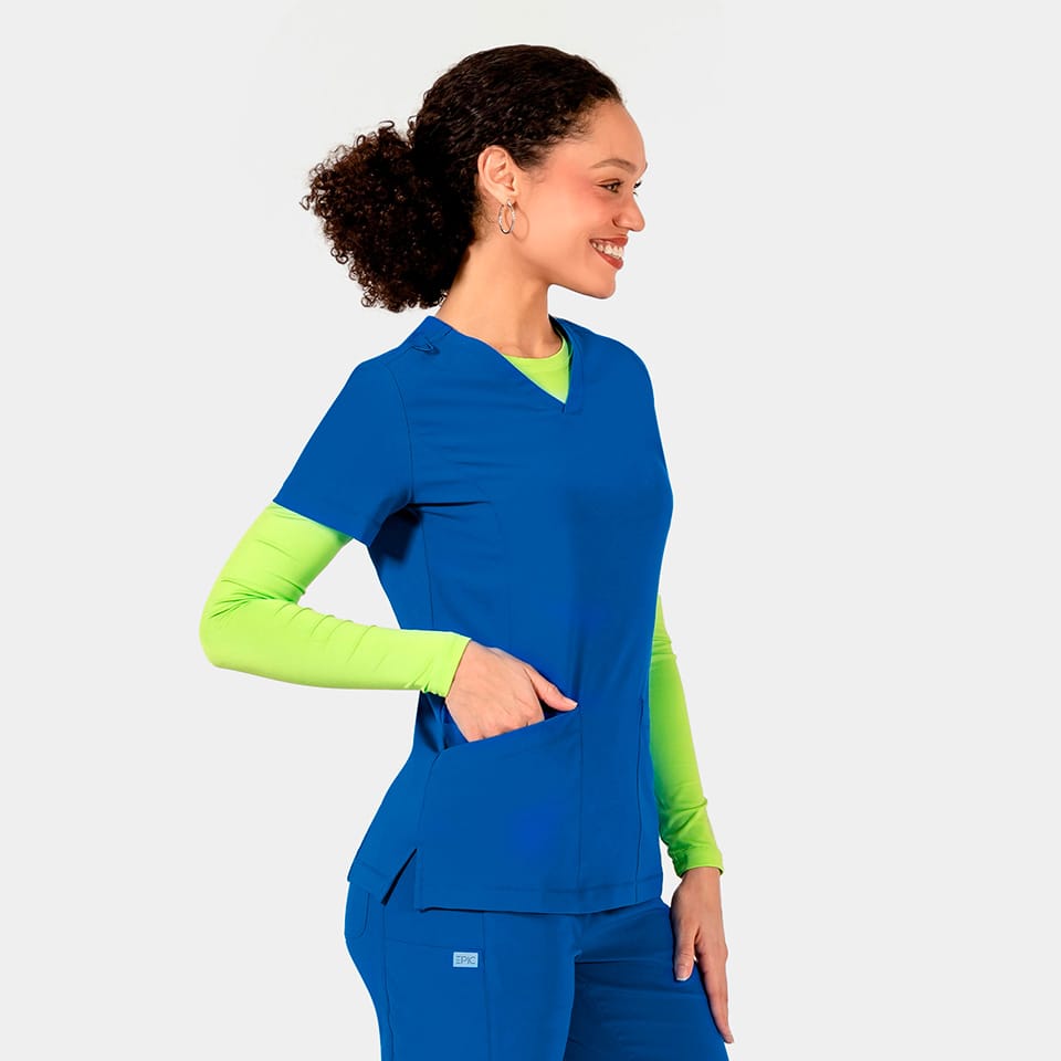 Women's V-Neck Top | 4801