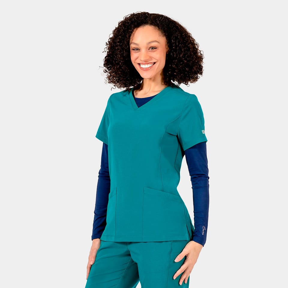 Women's V-Neck Top | 4801