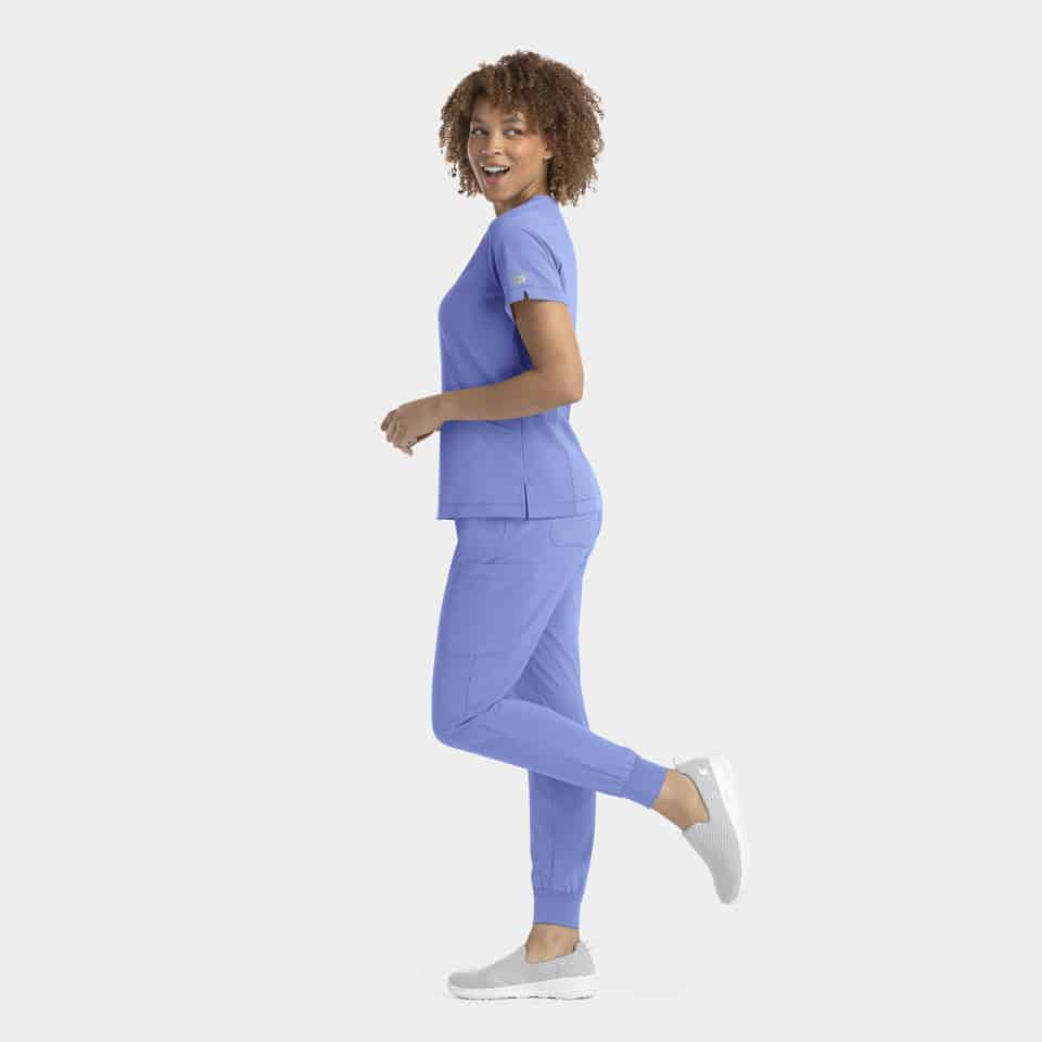 Women's Notched Neck Top | 4802